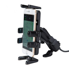 Suporte giratório para telefone para bicicleta e suporte para telefone celular